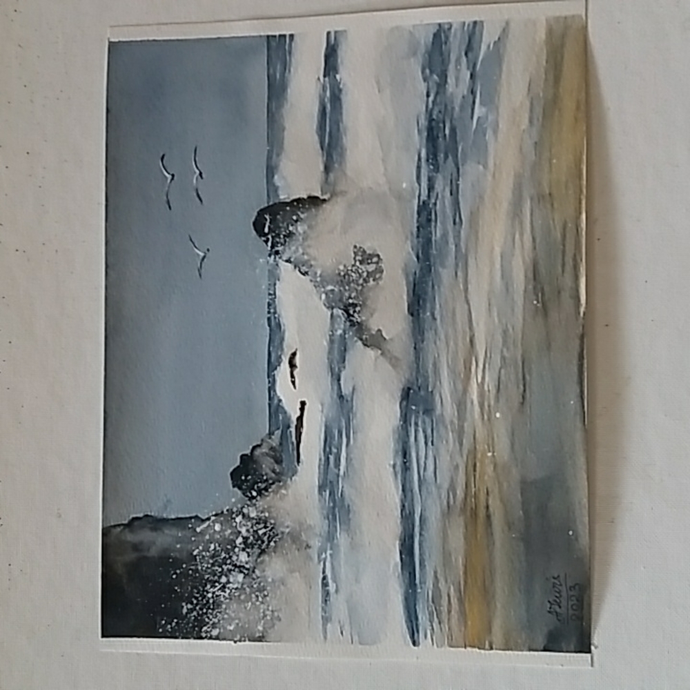 Original watercolor painting